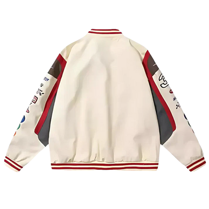 Giacca Racing M&M Bianco