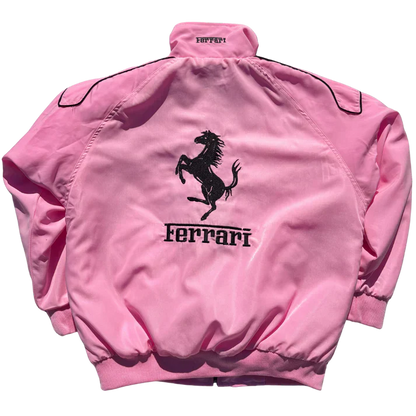 Giacca Racing Rosa – Stile F1
